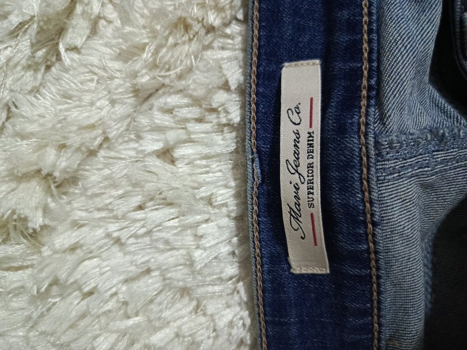 Kadın Lacivert Midi Denim Pantolon - Görsel 4