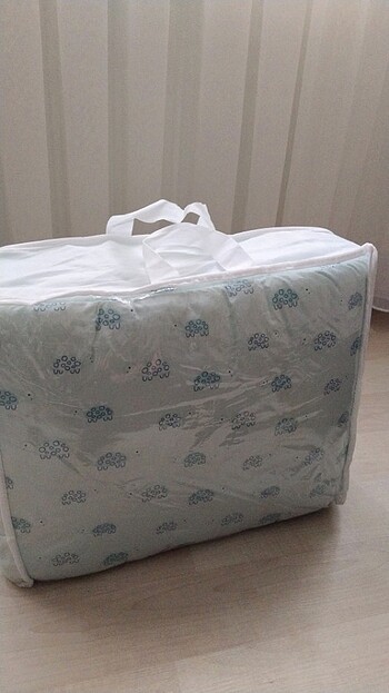 Beşik koruyucu yanliklar su yeşili  - Görsel 3