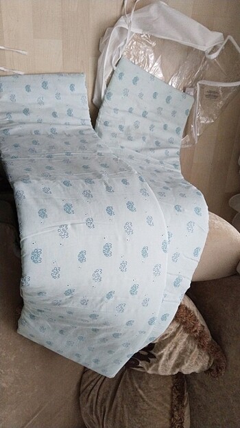 Beşik koruyucu yanliklar su yeşili  - Görsel 4