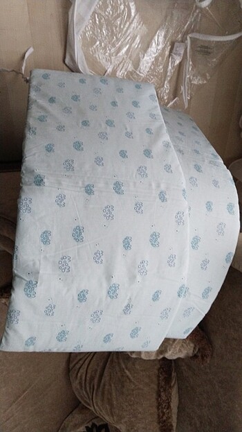 Beşik koruyucu yanliklar su yeşili  - Görsel 8