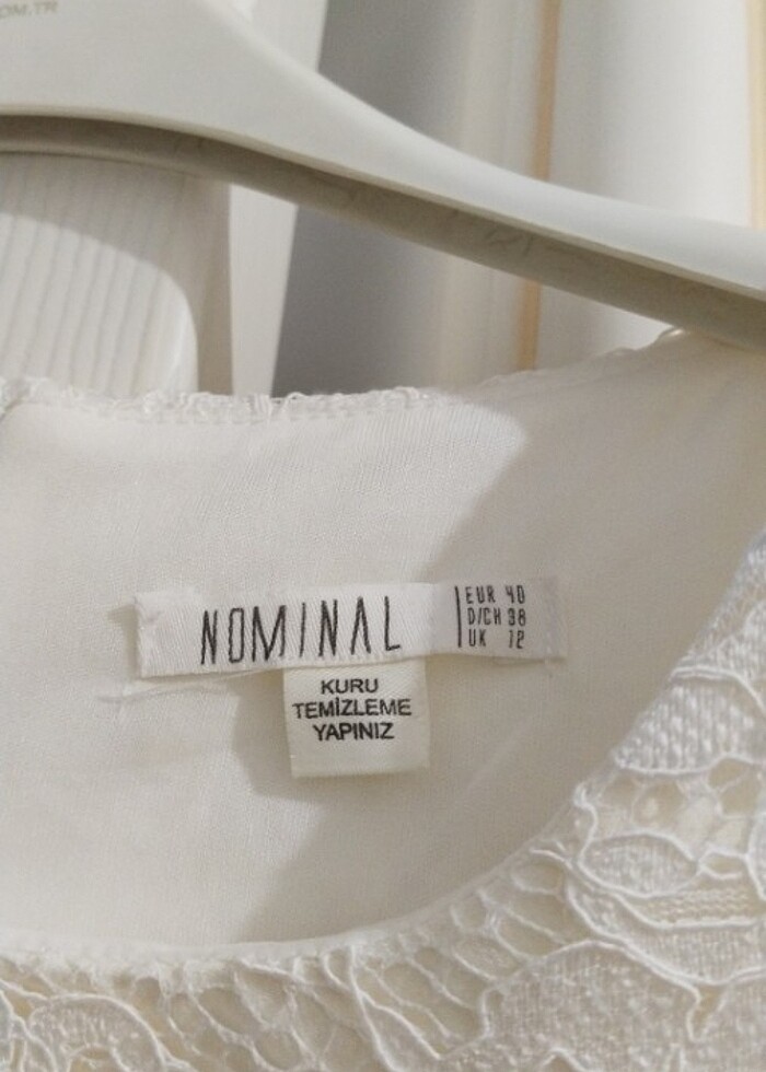 Dantelli midi boy abiye elbise  kırık beyaz krem rengi tonu - Görsel 3