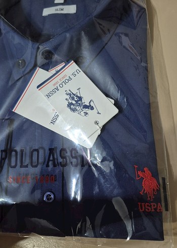 xl Beden U.S. Polo Assn. Erkek Lacivert Gömlek