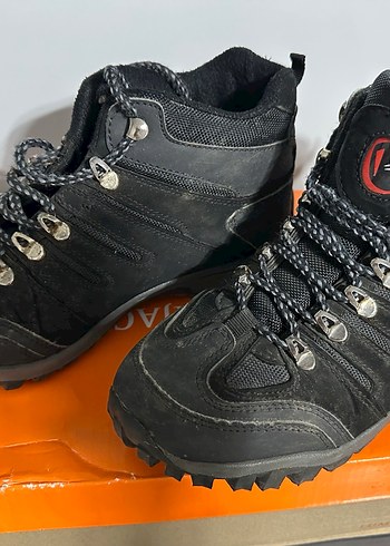 Siyah Bağcıklı Erkek Outdoor Bot - Görsel 2