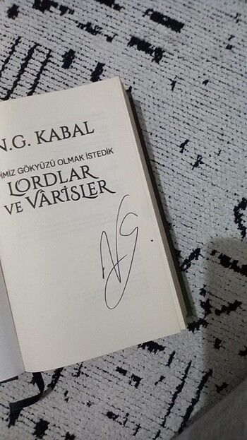  Beden Renk ciltli imzali lordlar ve varisler kitabi