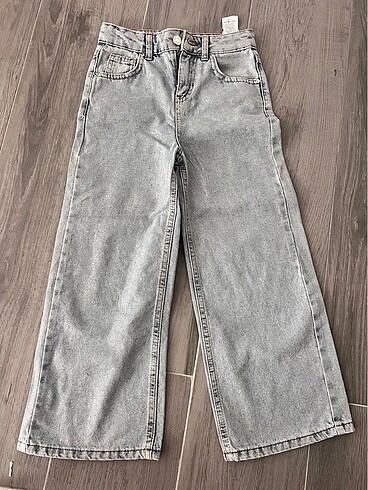 7 Yaş Beden Kız çocuk simli Jean pantolon