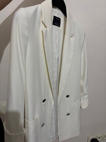 Bershka BERSHKA beyaz blazer ceket