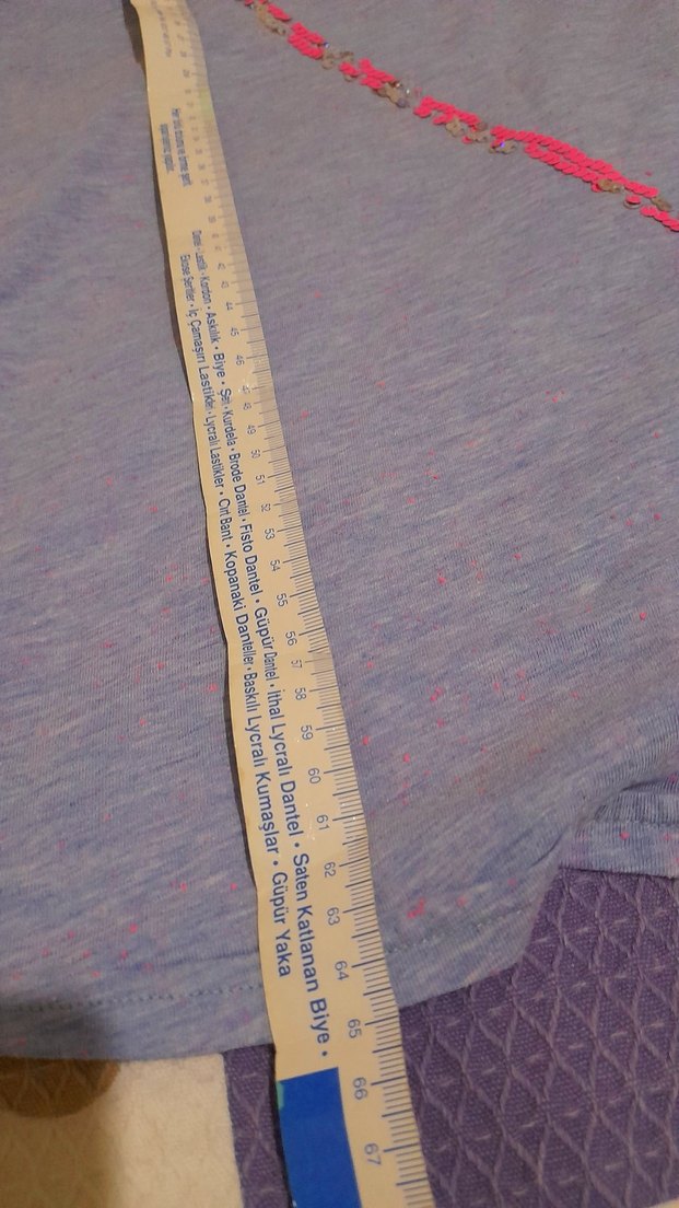 çocuk fırfırlı penye elbise - Görsel 5