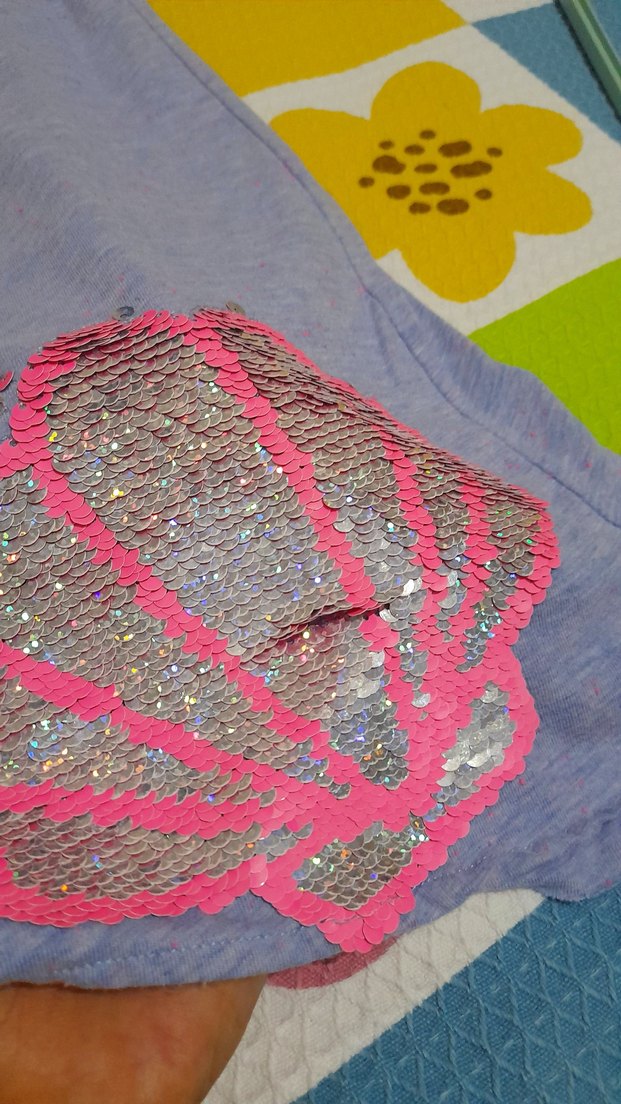 çocuk fırfırlı penye elbise - Görsel 2