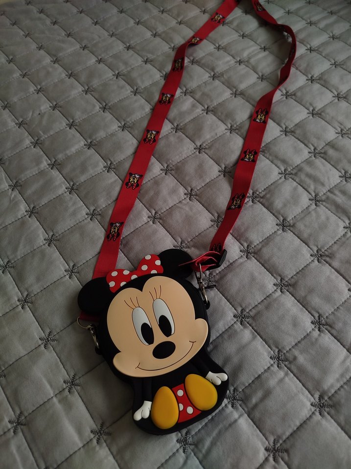 Renkli Minnie Mouse Figürlü Çanta - Görsel 3