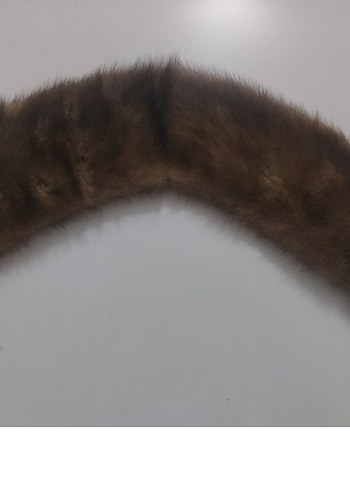 Gerçek vizon kürk yakalik - Görsel 4