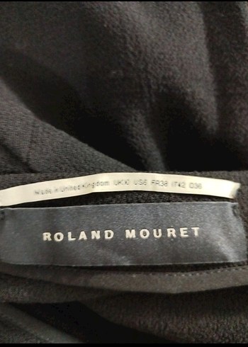 Rolant mouret Orjınal.Sıyah asımetrık etek - Görsel 4