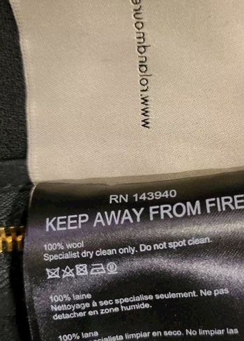 Rolant mouret Orjınal.Sıyah asımetrık etek - Görsel 3