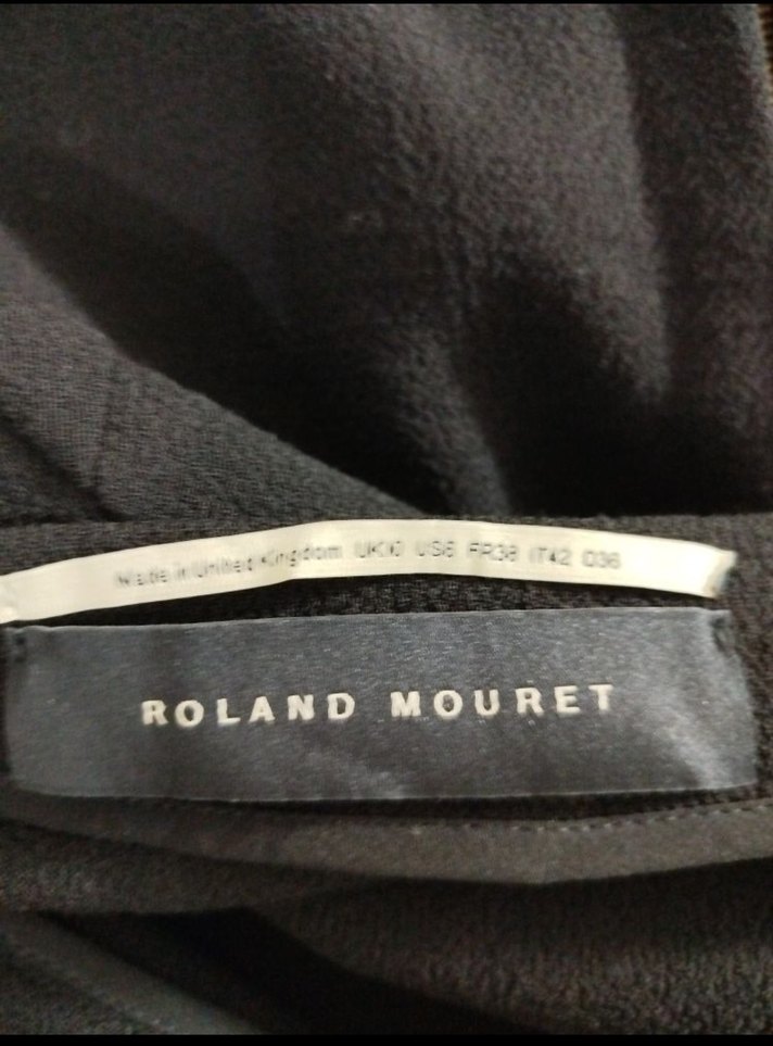 Rolant mouret Orjınal.Sıyah asımetrık etek - Görsel 4