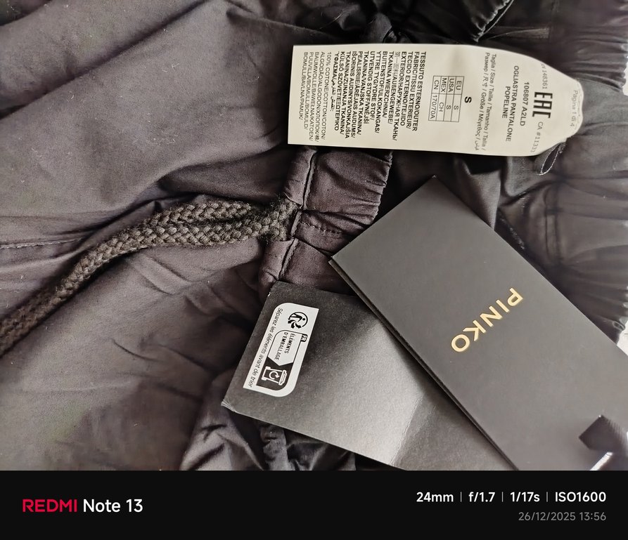 Pınko. tarz salas lastıklı pantolon - Görsel 4