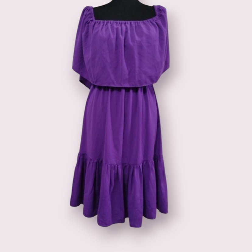 Mor elbise - Görsel 2