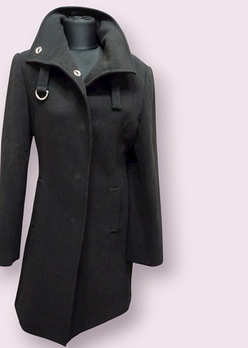 Siyah  Kadın Kaban - Görsel 5