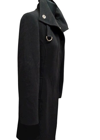 Siyah  Kadın Kaban - Görsel 4