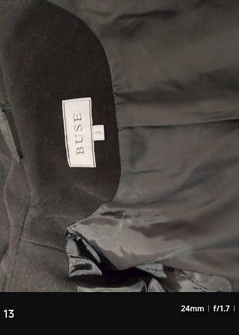 Siyah  Kadın Kaban - Görsel 6