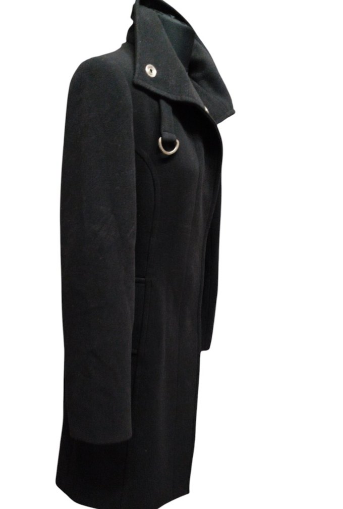 Siyah  Kadın Kaban - Görsel 4