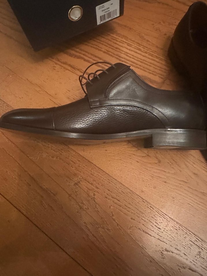 Kahverengi Deri Erkek Klasik Ayakkabı - Görsel 3