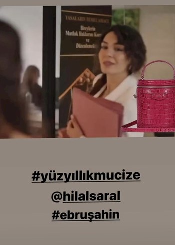 Kırmızı Deri Yılan Desenli Fermuarlı Kadın Çanta - Görsel 5