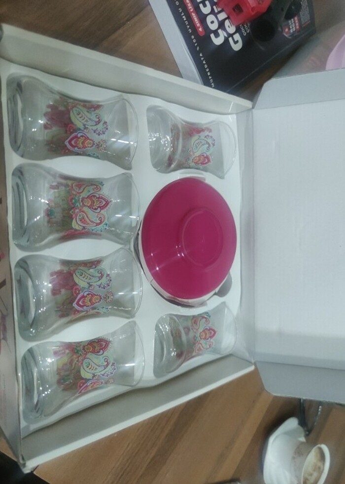 Lav çay bardağı  - Görsel 3