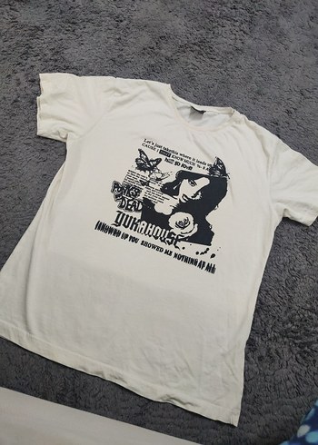 köstebek marka Baskılı Rock Punk tişört adet fiyatıdır - Görsel 5