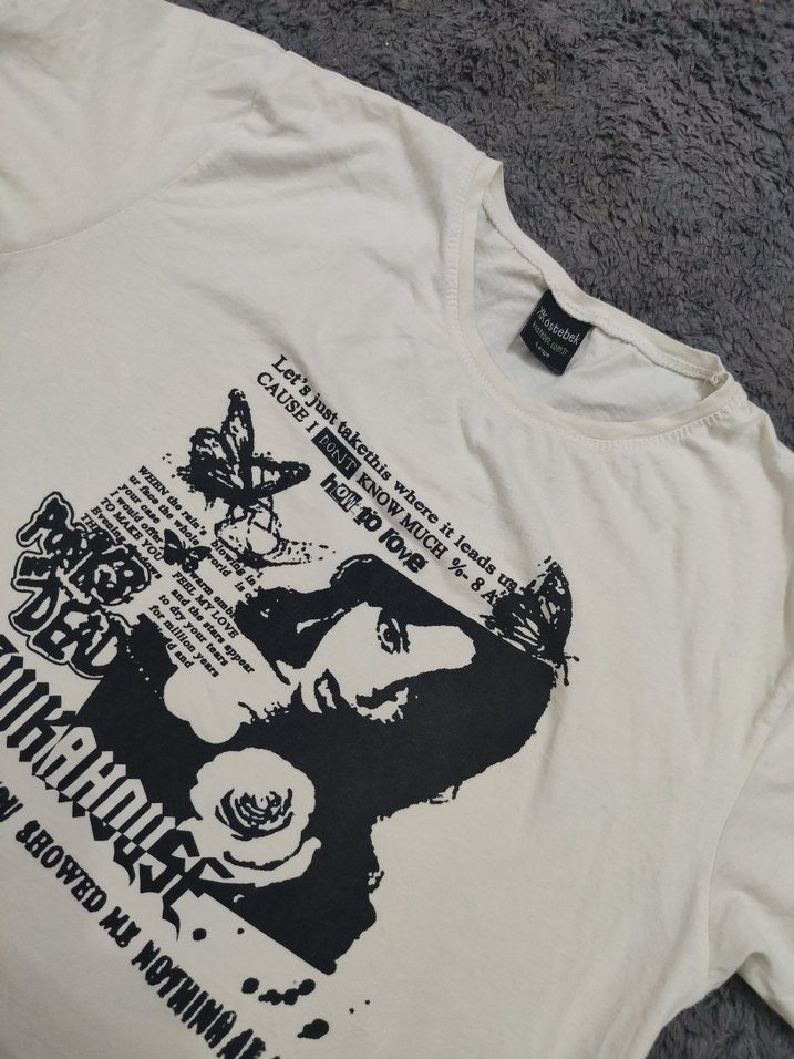 köstebek marka Baskılı Rock Punk tişört adet fiyatıdır - Görsel 4
