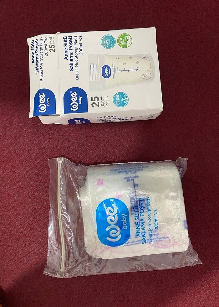 Wee süt saklama poşeti - Görsel 2