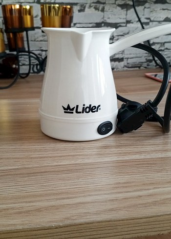 Beyaz Lider Elektrikli Cezve