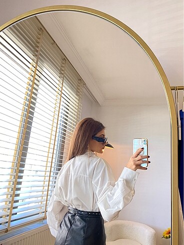 s Beden Beyaz Oversize Gömlek ? Yeni & Etiketli ? Her Beden İçin Uygun
