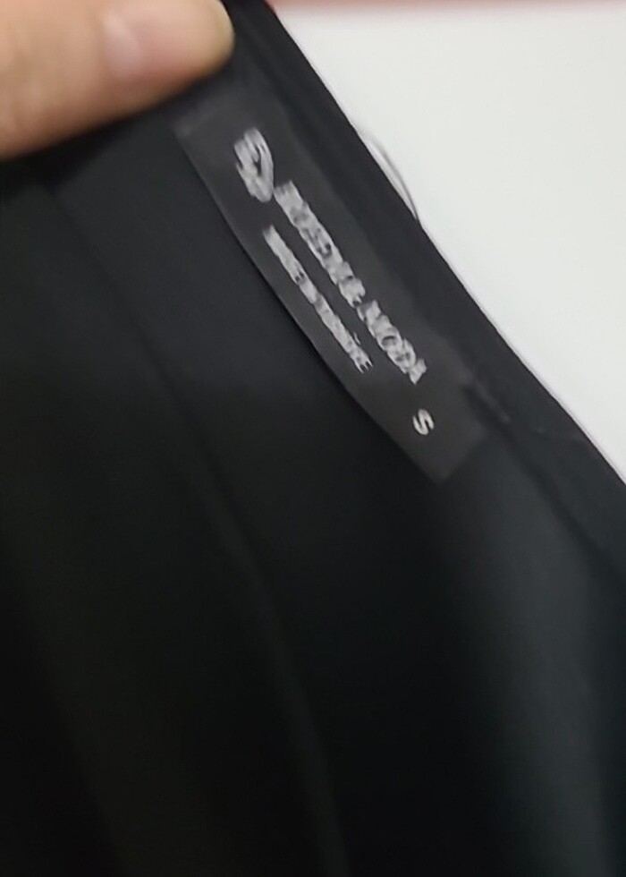 Siyah elbise tek omuz  - Görsel 3