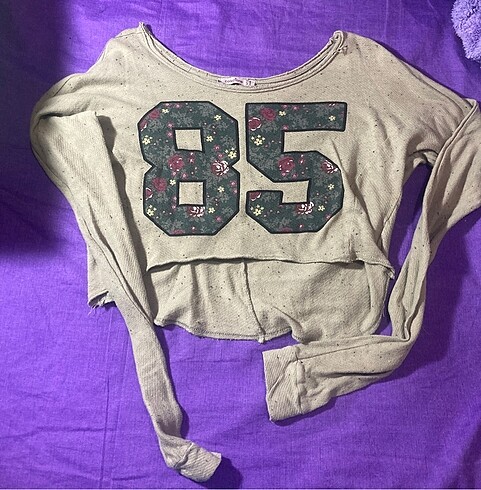 Collezione Yeşil yazılı crop