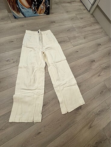 Beyaz Jean Pantolon