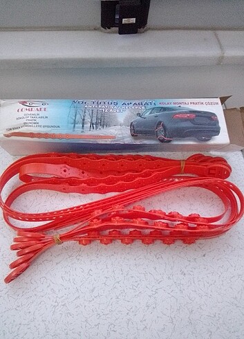 Yol tutuş aparatı,anti patinaj kelepçe 12 li, sıfır ürün 