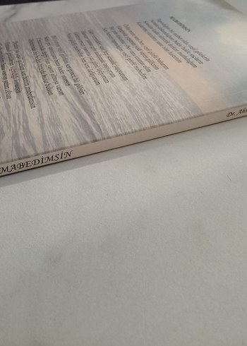 ŞİİR KİTABI...Mabedimsin - Dr. Ahmet Kavak...98 sayfa - Görsel 6