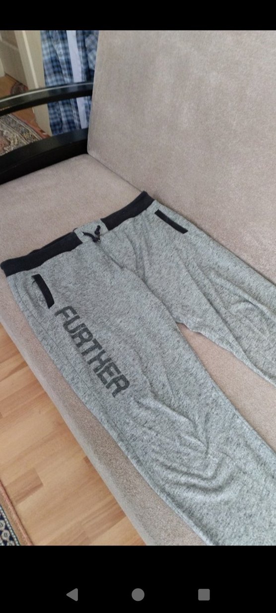 Gri Erkek Eşofman Altı - Görsel 3