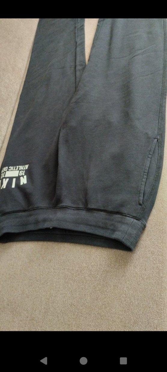 Siyah Rahat Kesim Spor Unisex Eşofman Altı - Görsel 3