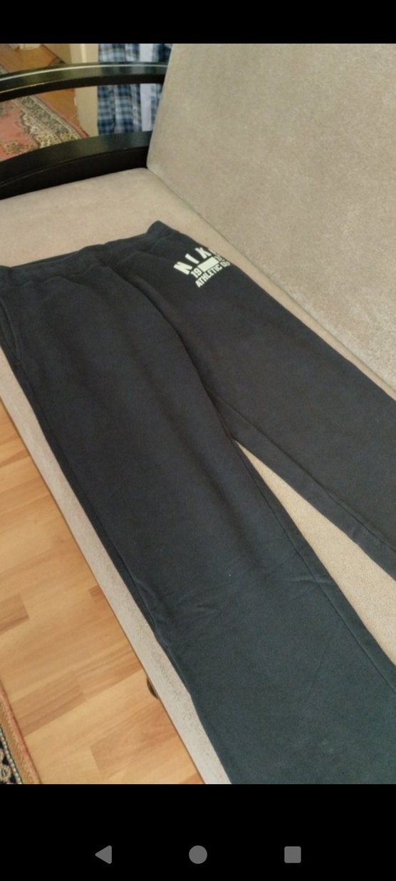 Siyah Rahat Kesim Spor Unisex Eşofman Altı - Görsel 2