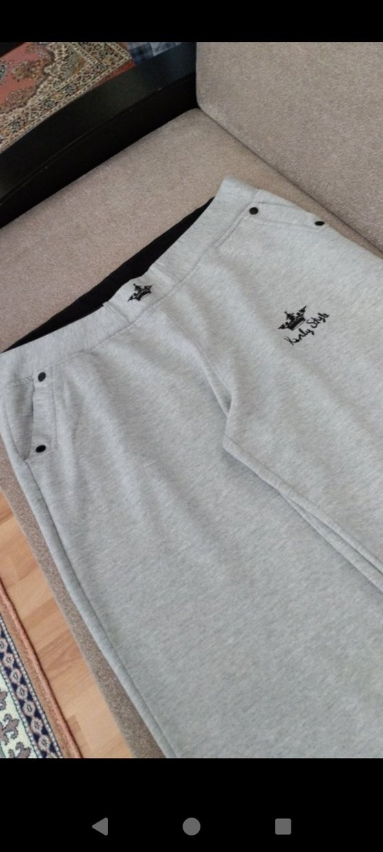 XXL beden Açıkrenk Kadın Salaş Eşofman Altı - Görsel 2