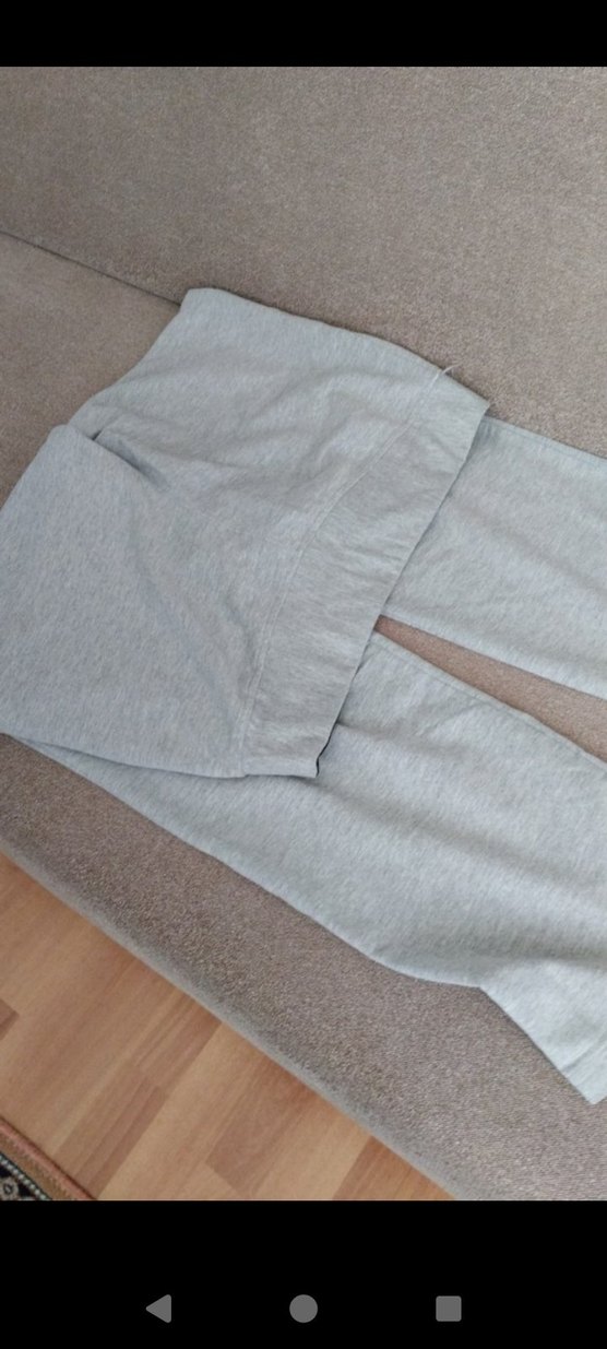 XXL beden Açıkrenk Kadın Salaş Eşofman Altı - Görsel 3