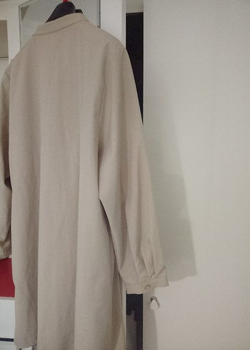 LCW Grace marka 46 beden Haki Yaka Krem rengi Salaş Gömlek-Tunik - Görsel 10