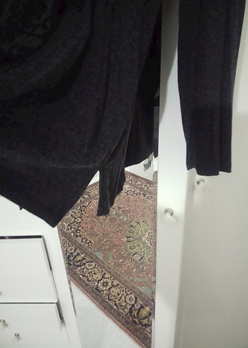 ASM collectionXXL beden Antresit renk Baskılı Triko Kazak - Görsel 4