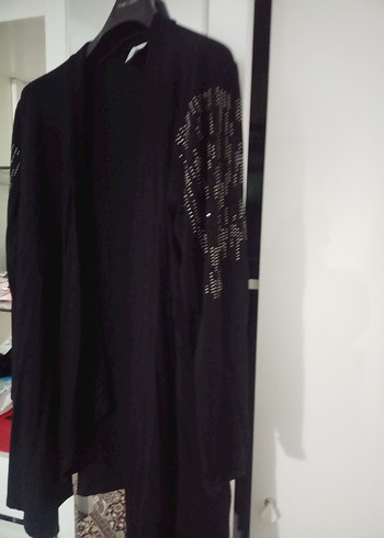 Shine collection XL beden Siyah Çok Şık, Likralı Kadın Tunik - Görsel 4