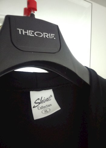 Shine collection XL beden Siyah Çok Şık, Likralı Kadın Tunik - Görsel 2