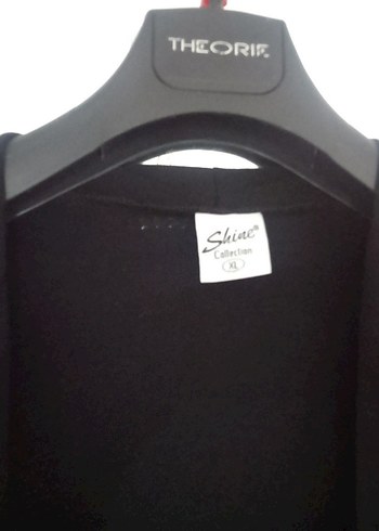 Shine collection XL beden Siyah Çok Şık, Likralı Kadın Tunik - Görsel 6