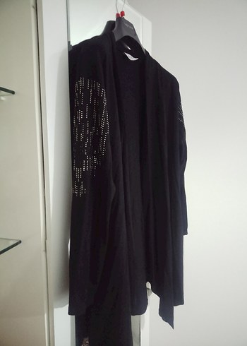 Shine collection XL beden Siyah Çok Şık, Likralı Kadın Tunik - Görsel 3