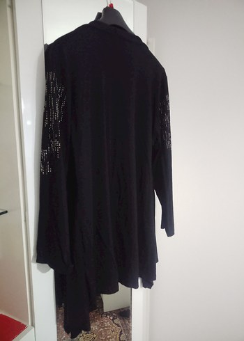 Shine collection XL beden Siyah Çok Şık, Likralı Kadın Tunik - Görsel 9