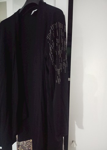 Shine collection XL beden Siyah Çok Şık, Likralı Kadın Tunik - Görsel 5