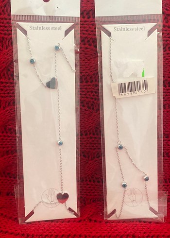 Renkli Zincir Detaylı Kadın El Zinciri 2 adet - Görsel 3